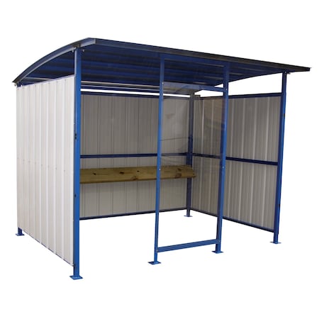 Vestil 120" Steel Multi-Duty Smokers Shelter MDS-96-SM